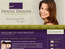 Tablet Screenshot of dentaldesignsknoxville.com